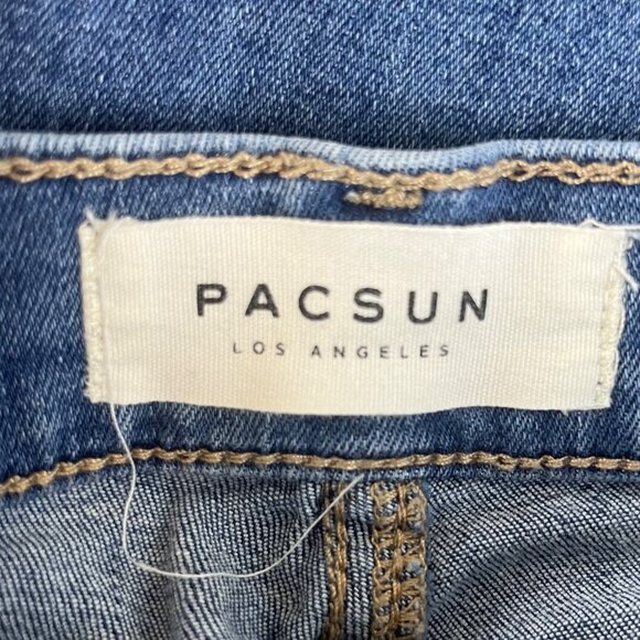 Pac Sun High Rise Ankle Jegging Jeans Womens Size 25 Waist 90's Y2K - Picture 6 of 10